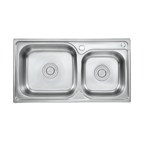 ChẬu 2 HỐ Inox