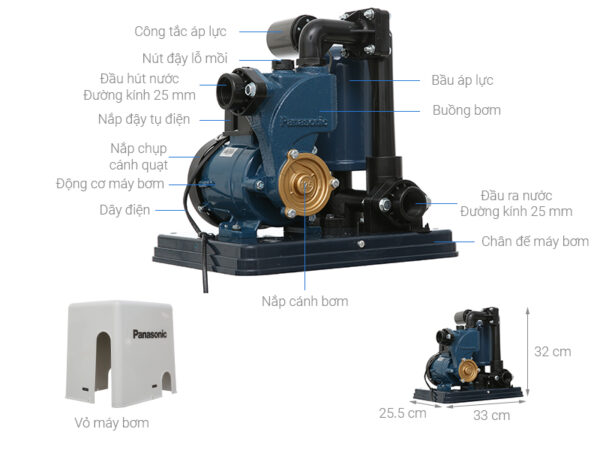 May Bom Nuoc Panasonic A 130jack 1