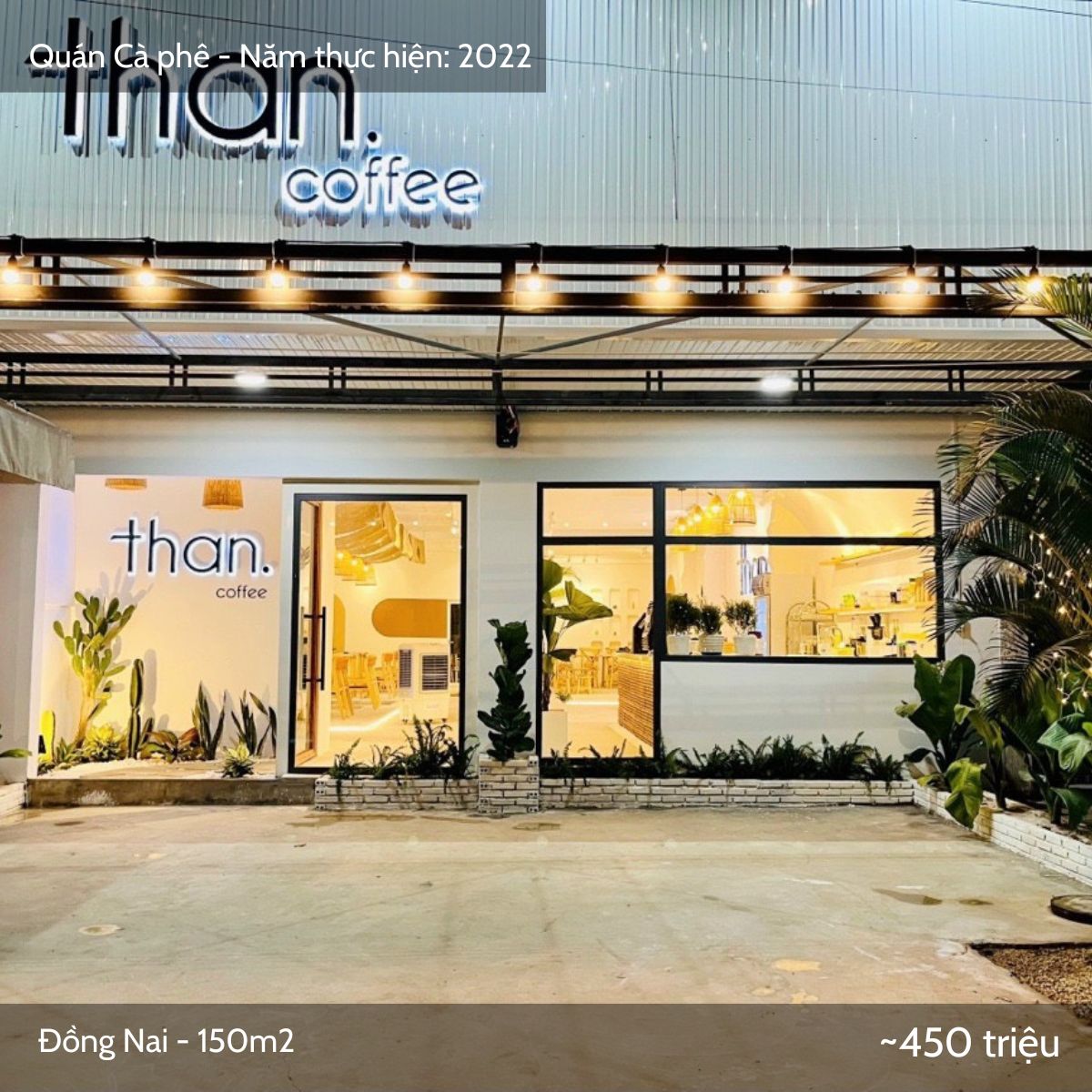 Nội Thất Quang Hải - Dự án quán Cafe ở Phương Lâm, Đồng Nai
