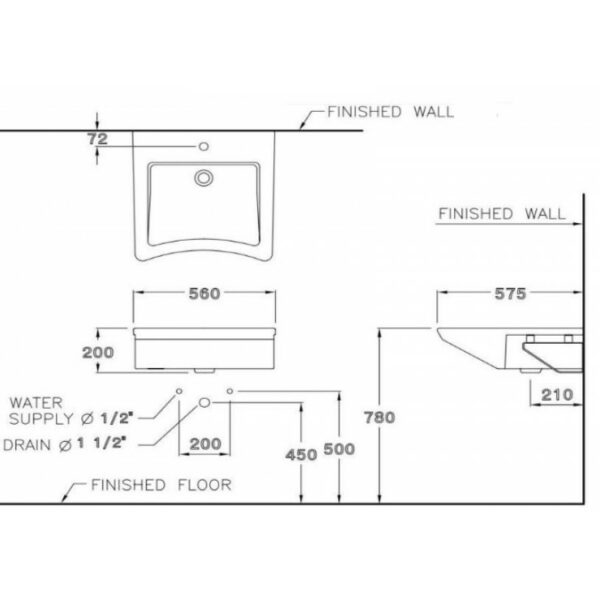 Ban Ve Chau Lavabo Cotto Sc00537 Treo Tuong 740x740