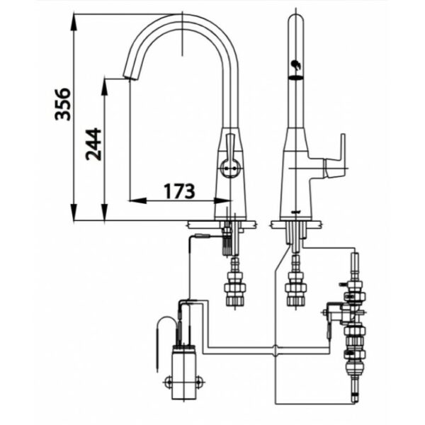 Ban Ve Voi Bep Cotto Ct4904a(dc) 740x740