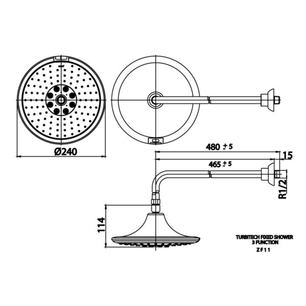 Ban Ve Bat Sen Cotto Zf11 Gan Tuong