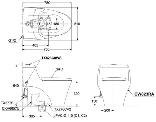 Cw823rat2#w T53p100vr 1