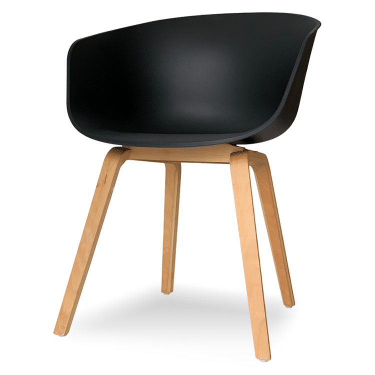 Karol Dining Chair Black 1 750x750