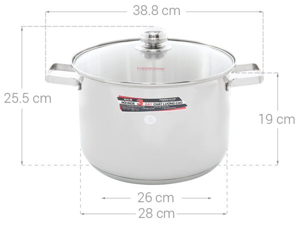 Inox 3 Day 28cm Happycook Nc 28g N