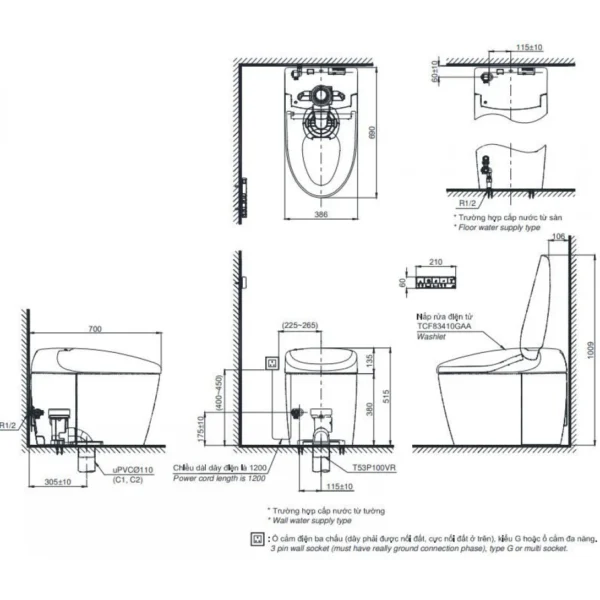 Ban Ve Toto Neorest Rs Cs921vt Tcf83410gaa 1090x1090