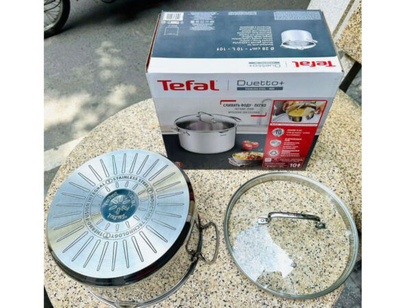 Noi Inox Than Cao Tefal Duetto Plus 28cm G7196455 6